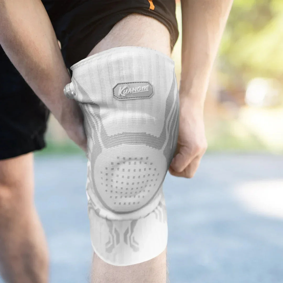 Joelheira Ortopédica Elite™ com Sistema de Polia Giratória / Para Quem Não Abre Mão da Performance e do Bem-Estar!