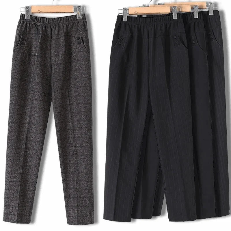 Calça Louise™ em Alfaiataria com Interior em Sherpa /Conforto Sublime e Elegância Atemporal para o Inverno! - ModernLar