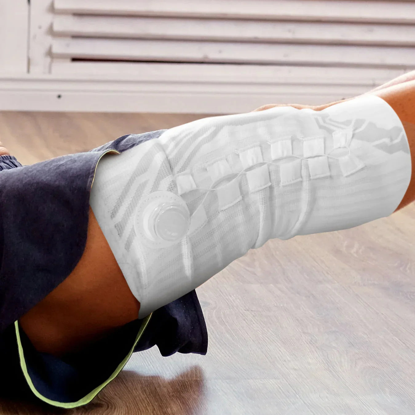 Joelheira Ortopédica Elite™ com Sistema de Polia Giratória / Para Quem Não Abre Mão da Performance e do Bem-Estar!