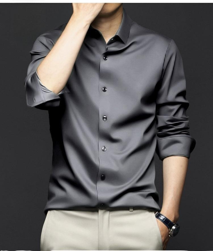 Camisa Social Alto Padrão IceSublime em Seda Gelo - ModernLar