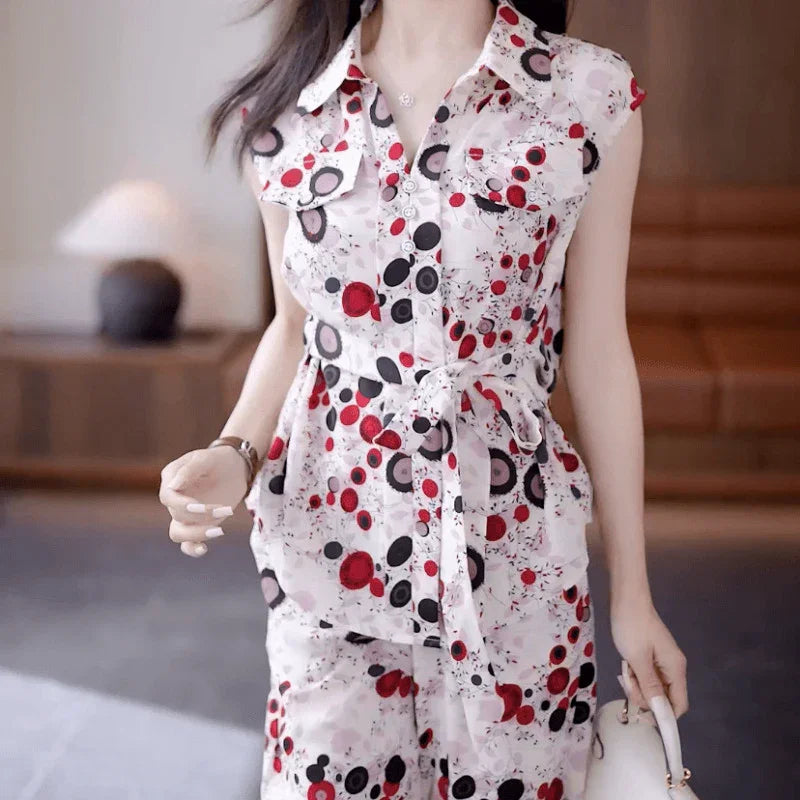 Conjunto Belle Vue™ em Chiffon Premium / O Conjunto Chique Desenhado para Mulheres Modernas! - ModernLar