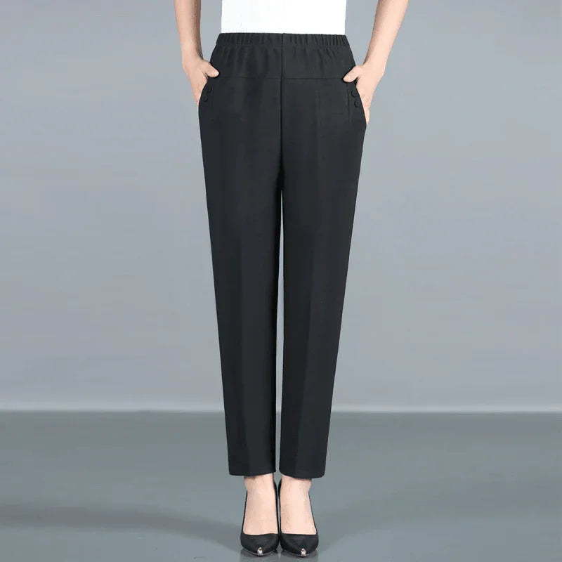 Calça Louise™ em Alfaiataria com Interior em Sherpa /Conforto Sublime e Elegância Atemporal para o Inverno! - ModernLar