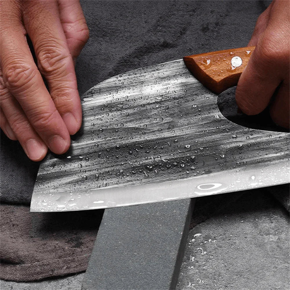 (Promoção Compre 1, Leve 2) Novo Cutelo Precisão do Chef™ / Série Elite, Forjada a 100 golpes! - ModernLar