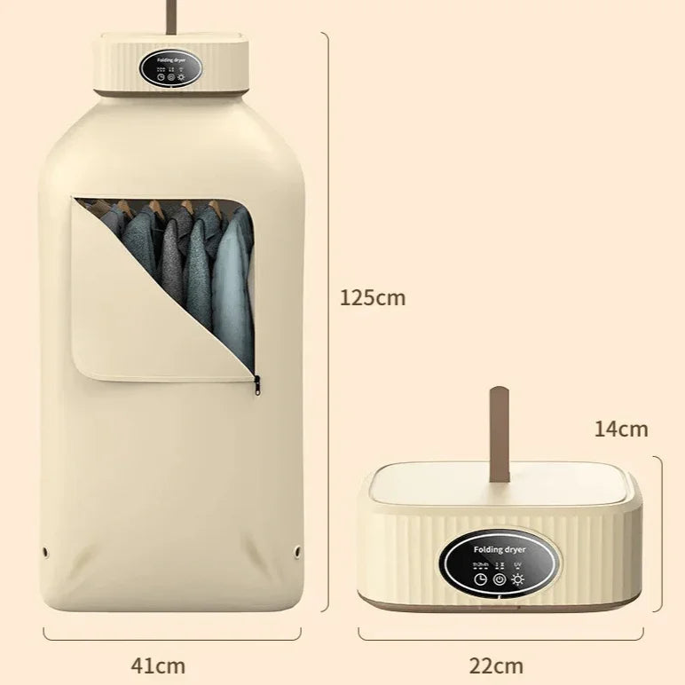 Secadora de Roupas Portátil PureVest™ Roupas Secas e Purificadas com Tecnologia de Ponta! - ModernLar