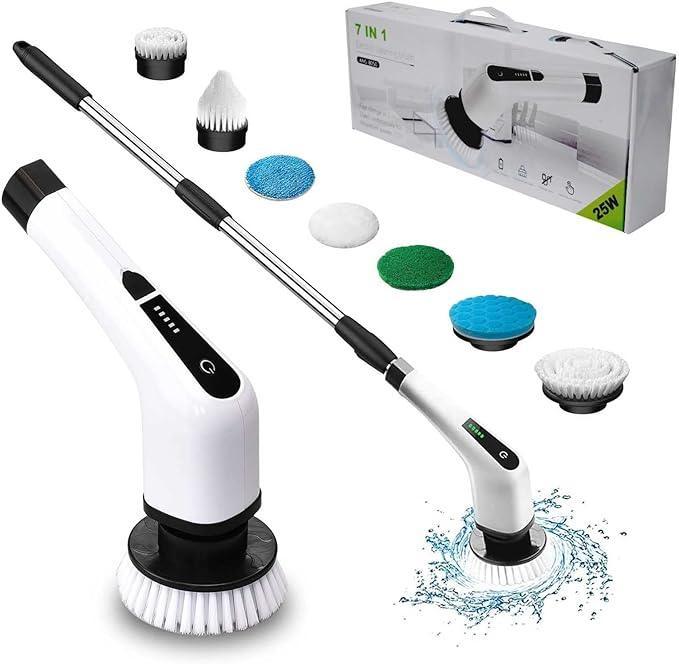 Escova Elétrica PowerBrush™ - Agilidade Máxima / Limpeza Profunda com Conforto! - ModernLar