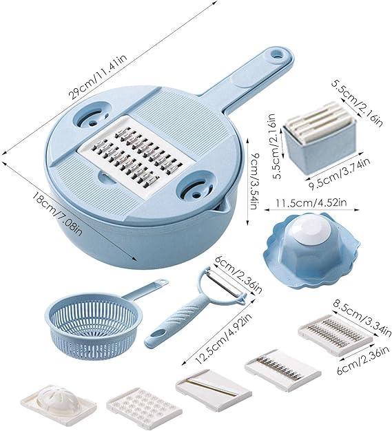 Fatiador Multifuncional 9 em 1 / Transforme Sua Rotina Na Cozinha - ModernLar