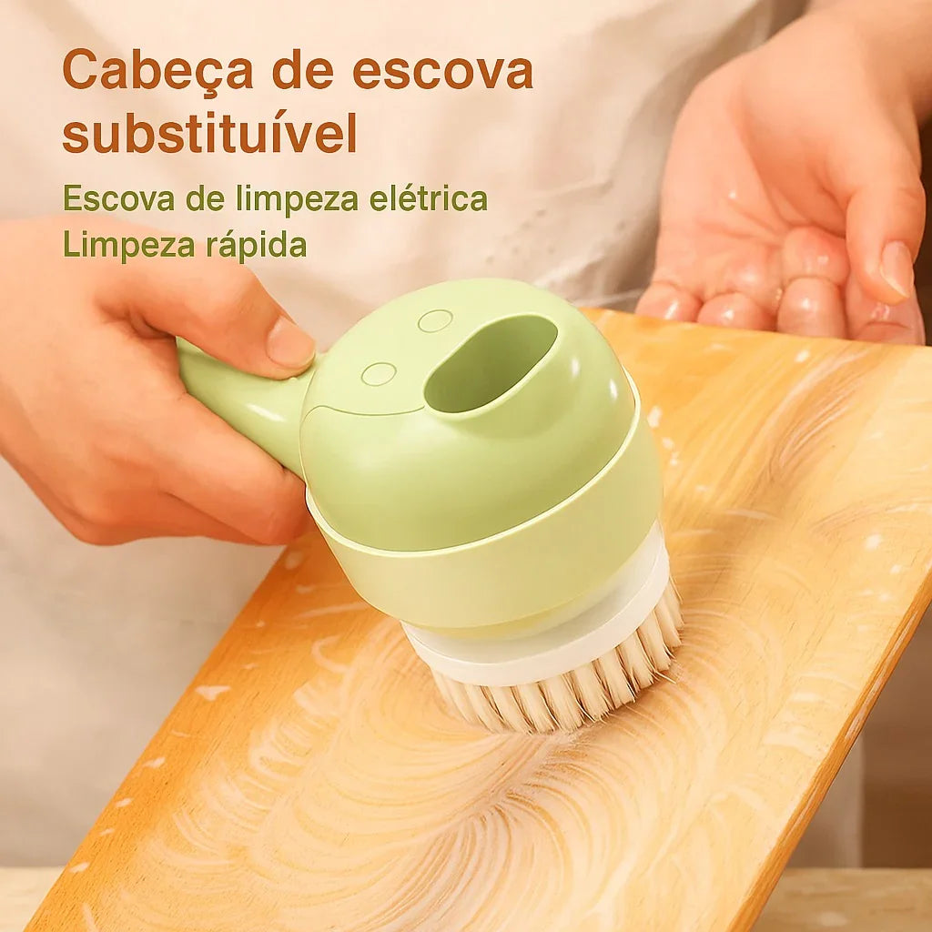 Cortador PrimeMix™ Elétrico com Função Autolimpante / Praticidade e Design para Cozinhas Inteligentes!