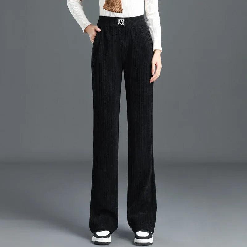 Calça Diva™ em Tricô Canelado / Conforto Premium e Estilo Chic para Todos os Dias de Inverno! - ModernLar
