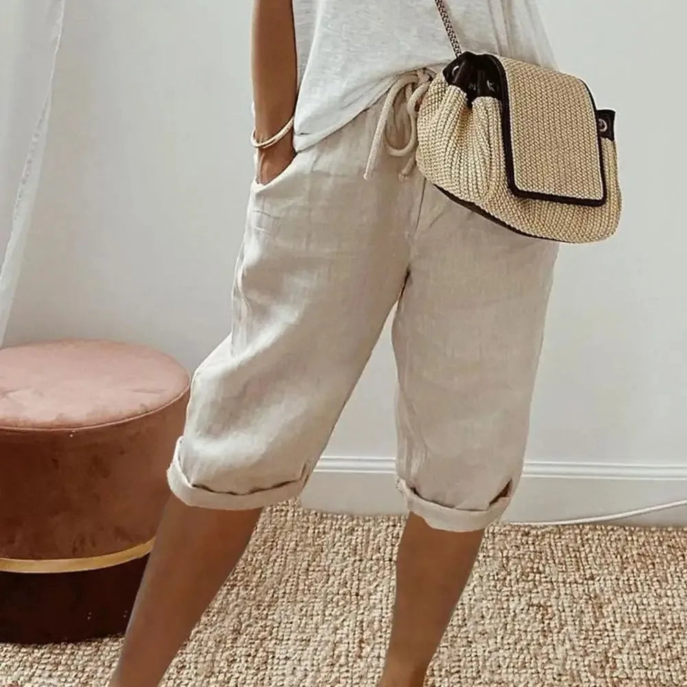 Bermuda Levana™ com Cintura Ajustável e Visual Descomplicado