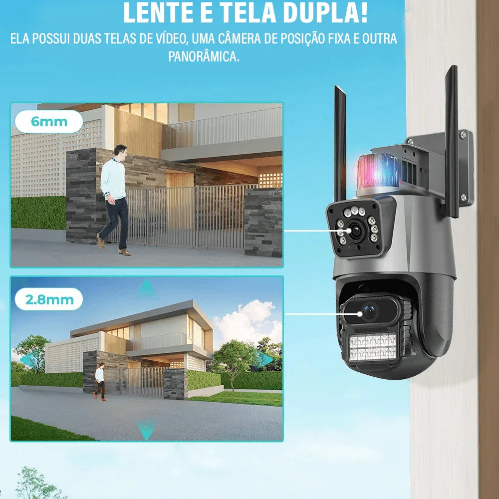 Câmera de Segurança Modern Sentinel 4K: A Experiência Mais Clara, Segura e Elegante em Vigilância Residencial! - ModernLar