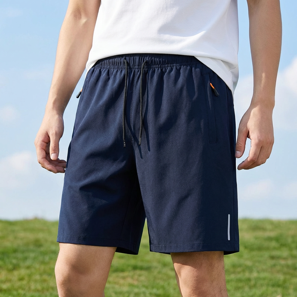 Shorts Masculino em Seda Gelo - Seda Fresh / Liberte-se do calor com o conforto e a leveza de Seda Fresh!