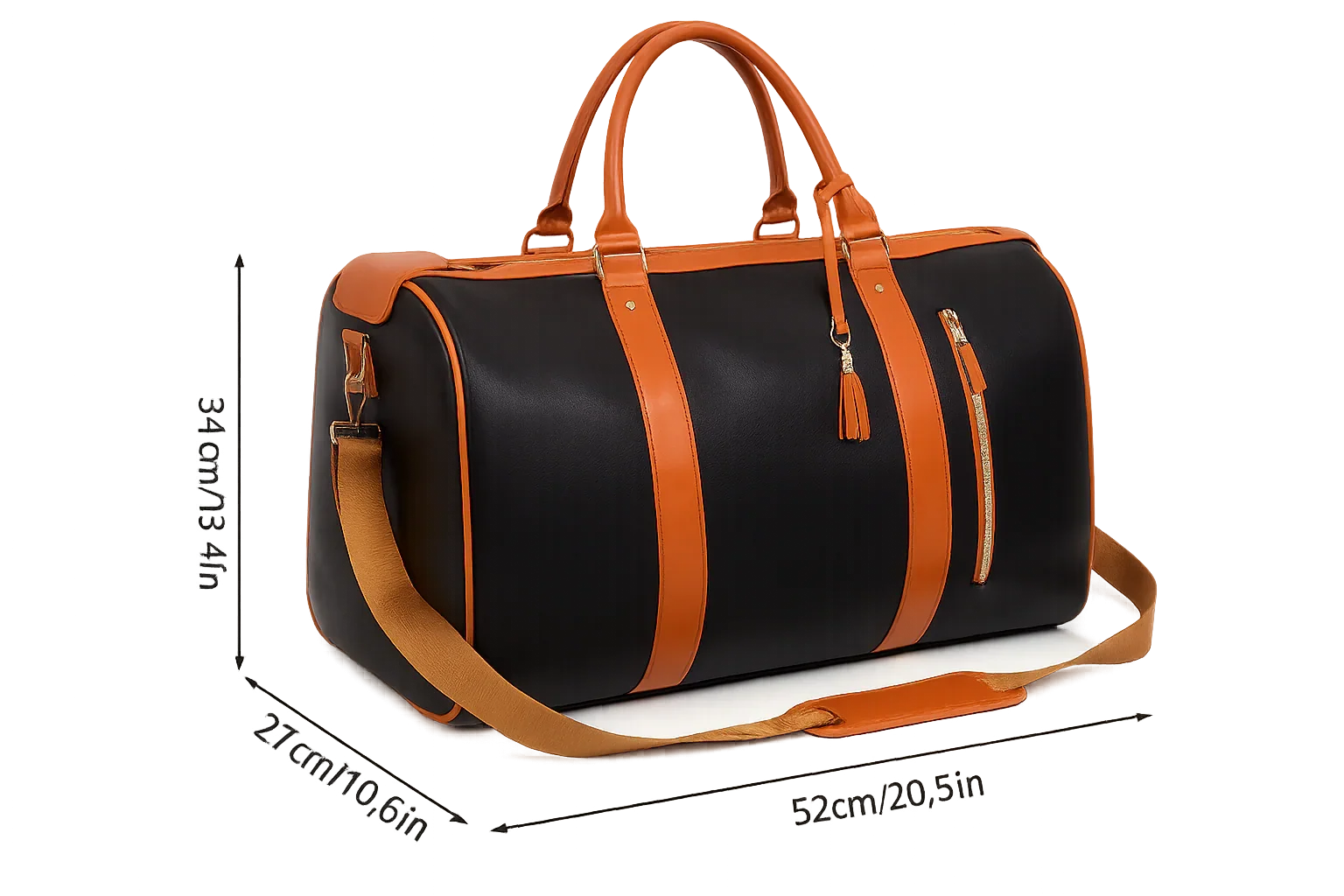 Mala SmartBag™ com Design Espaçoso e Compartimentos Inteligentes / Viaje sem Pagar Bagagem Extra e Leve Tudo Organizado com Estilo!