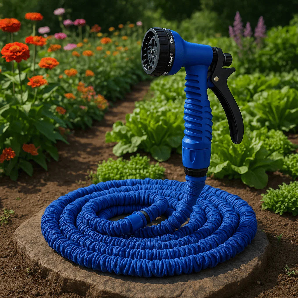 Mangueira Extensível GardenFlex™ com Jatos Diversos e Trava de Conforto / Um Novo Jeito de Cuidar da Sua Casa!