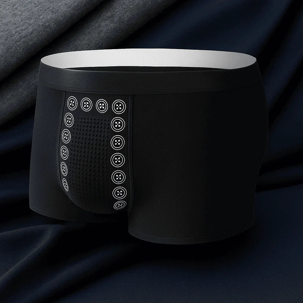 Kit de Cuecas VitalMen™ com Tecido Termorregulador e Antibacteriano / Alta Performance, Máximo Conforto!