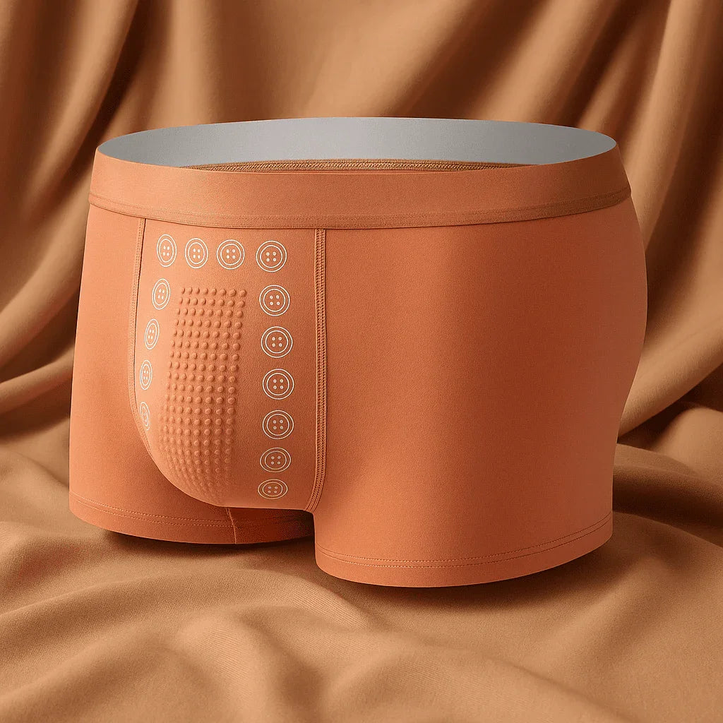 Kit de Cuecas VitalMen™ com Tecido Termorregulador e Antibacteriano / Alta Performance, Máximo Conforto!