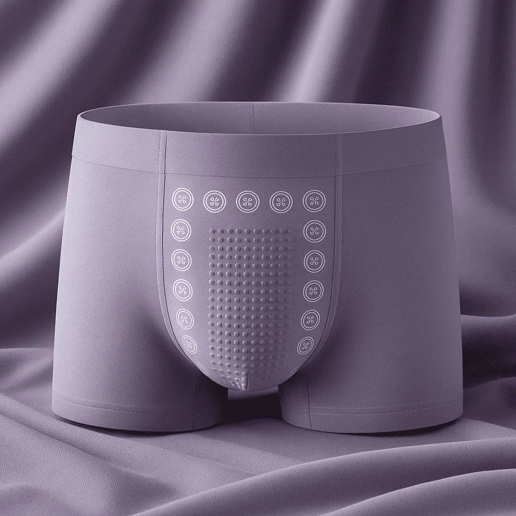 Kit de Cuecas VitalMen™ com Tecido Termorregulador e Antibacteriano / Alta Performance, Máximo Conforto!