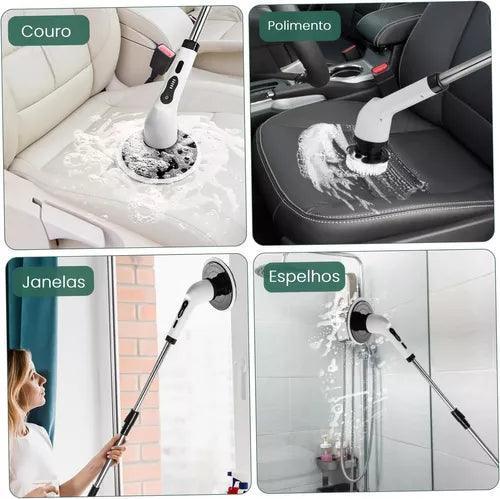 Escova Elétrica PowerBrush™ - Agilidade Máxima / Limpeza Profunda com Conforto! - ModernLar