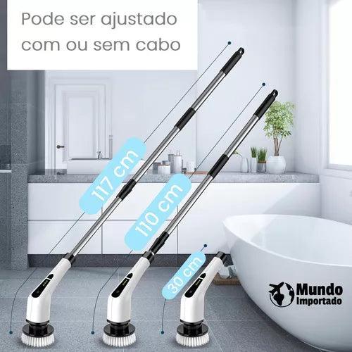 Escova Elétrica PowerBrush™ - Agilidade Máxima / Limpeza Profunda com Conforto! - ModernLar