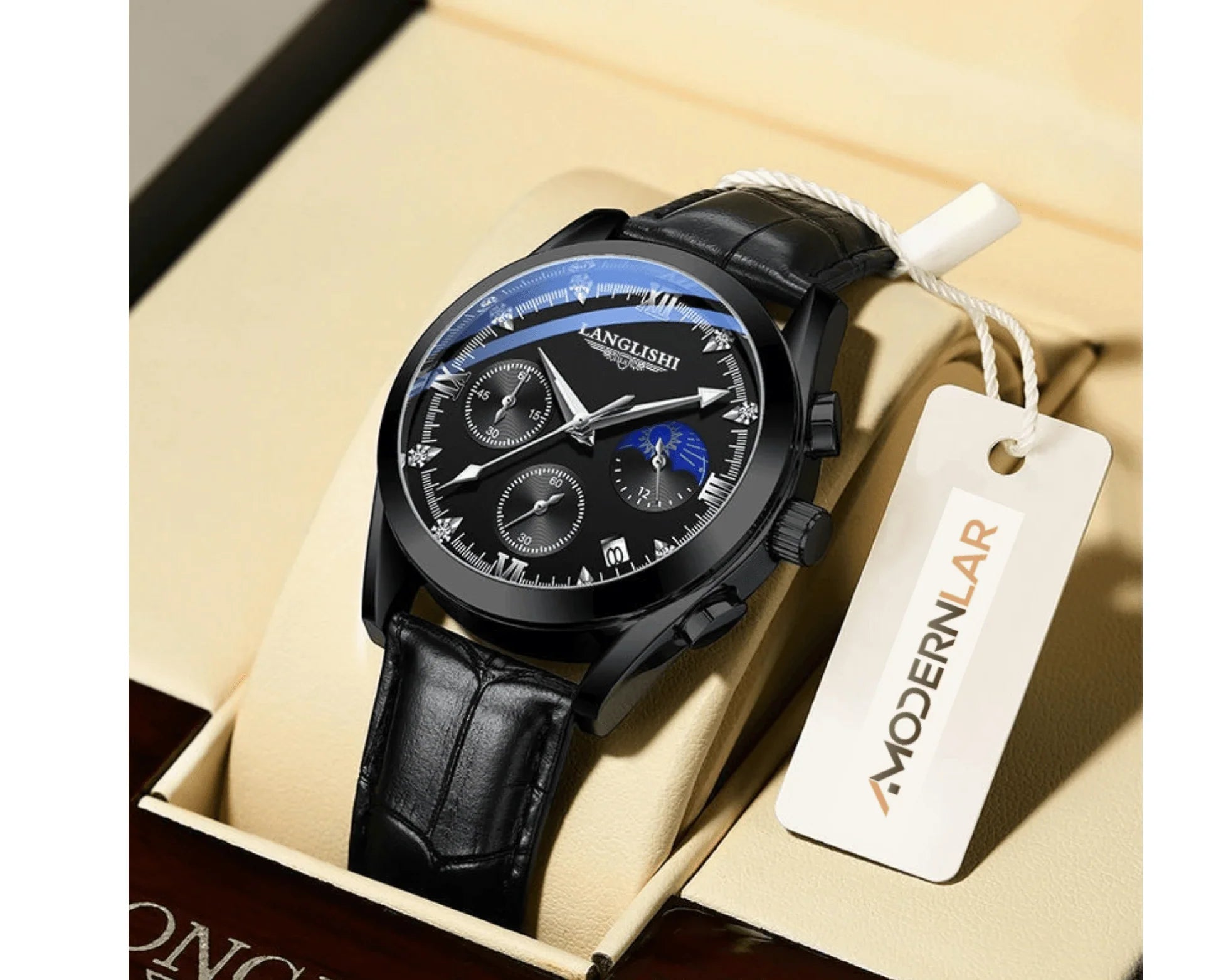 Relógio de Luxo Masculino - IronTime / A Precisão Imbatível Aliada ao Design Elegante em um único Relógio. - ModernLar