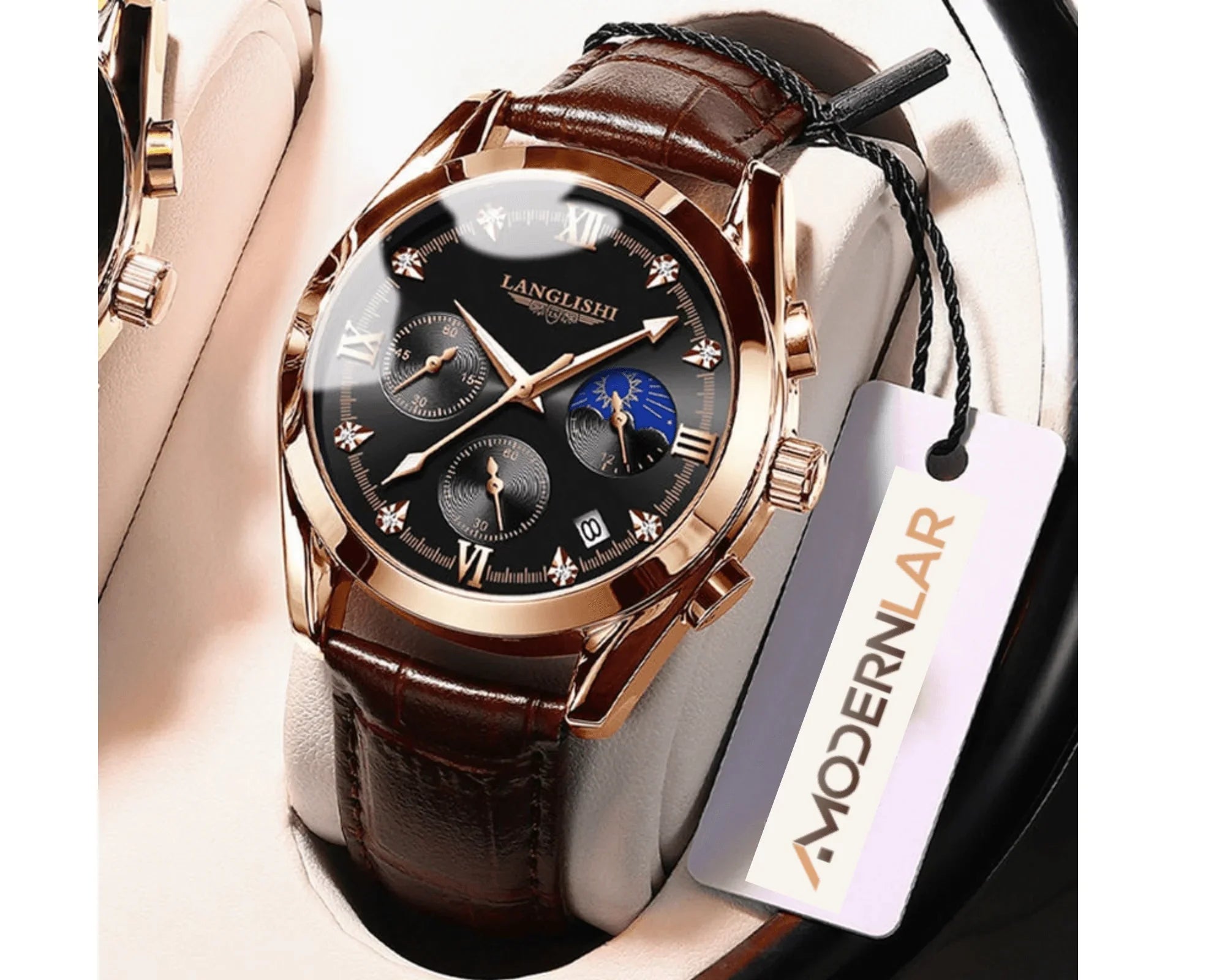 Relógio de Luxo Masculino - IronTime / A Precisão Imbatível Aliada ao Design Elegante em um único Relógio. - ModernLar