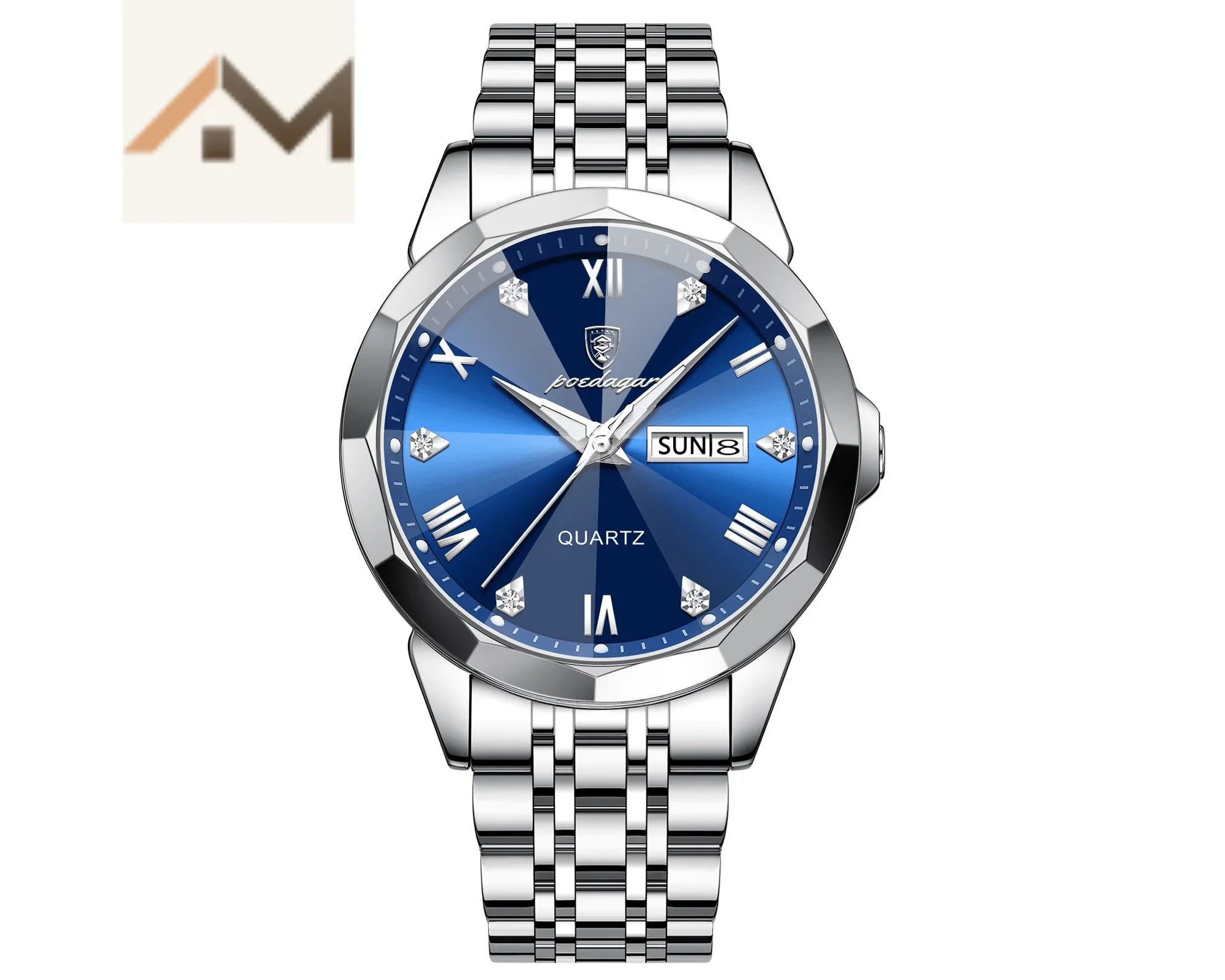 Relógio de Luxo Masculino - TimeMaster / Sinta o Poder do Tempo com o Relógio que Reflete sua Personalidade - ModernLar