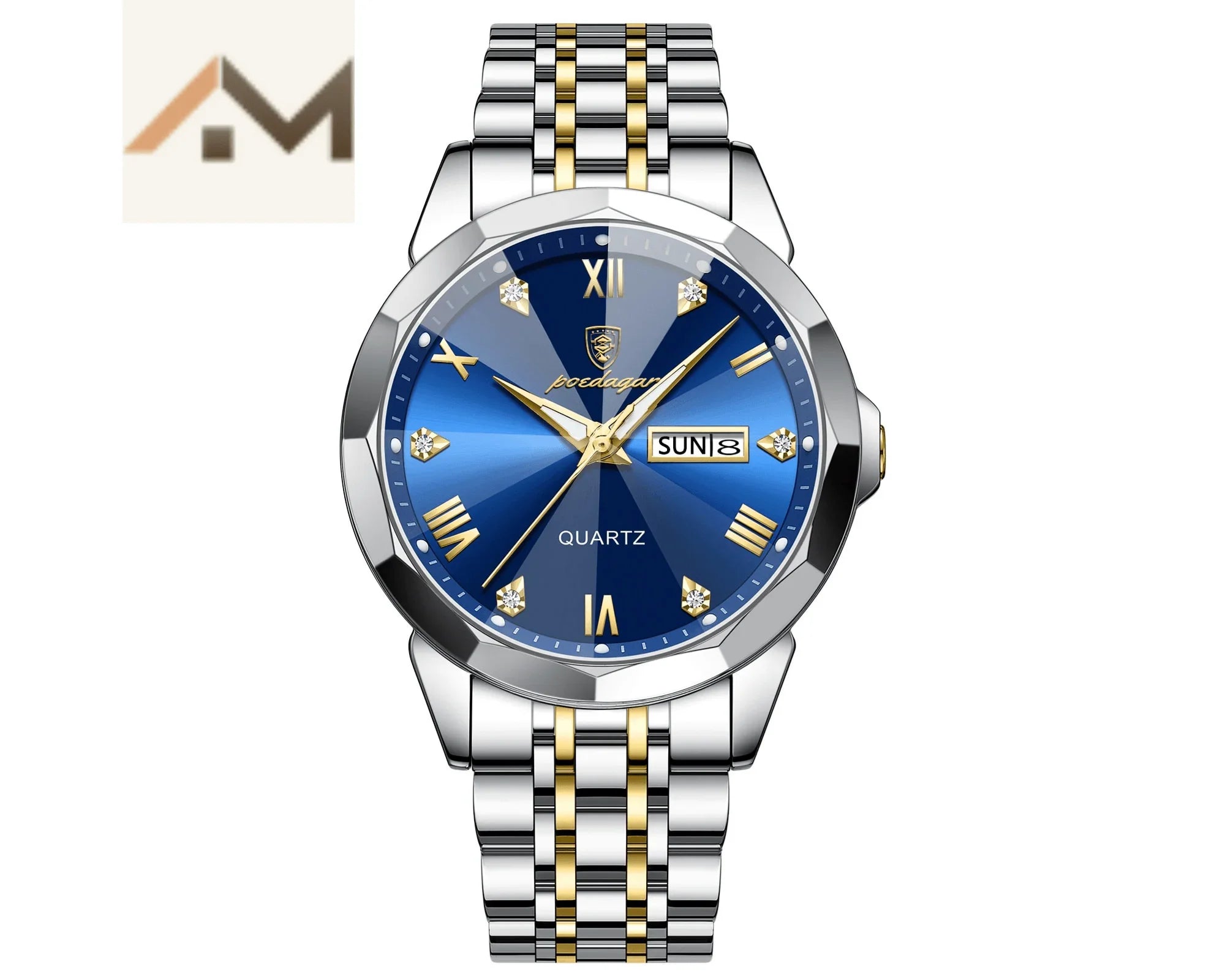 Relógio de Luxo Masculino - TimeMaster / Sinta o Poder do Tempo com o Relógio que Reflete sua Personalidade - ModernLar