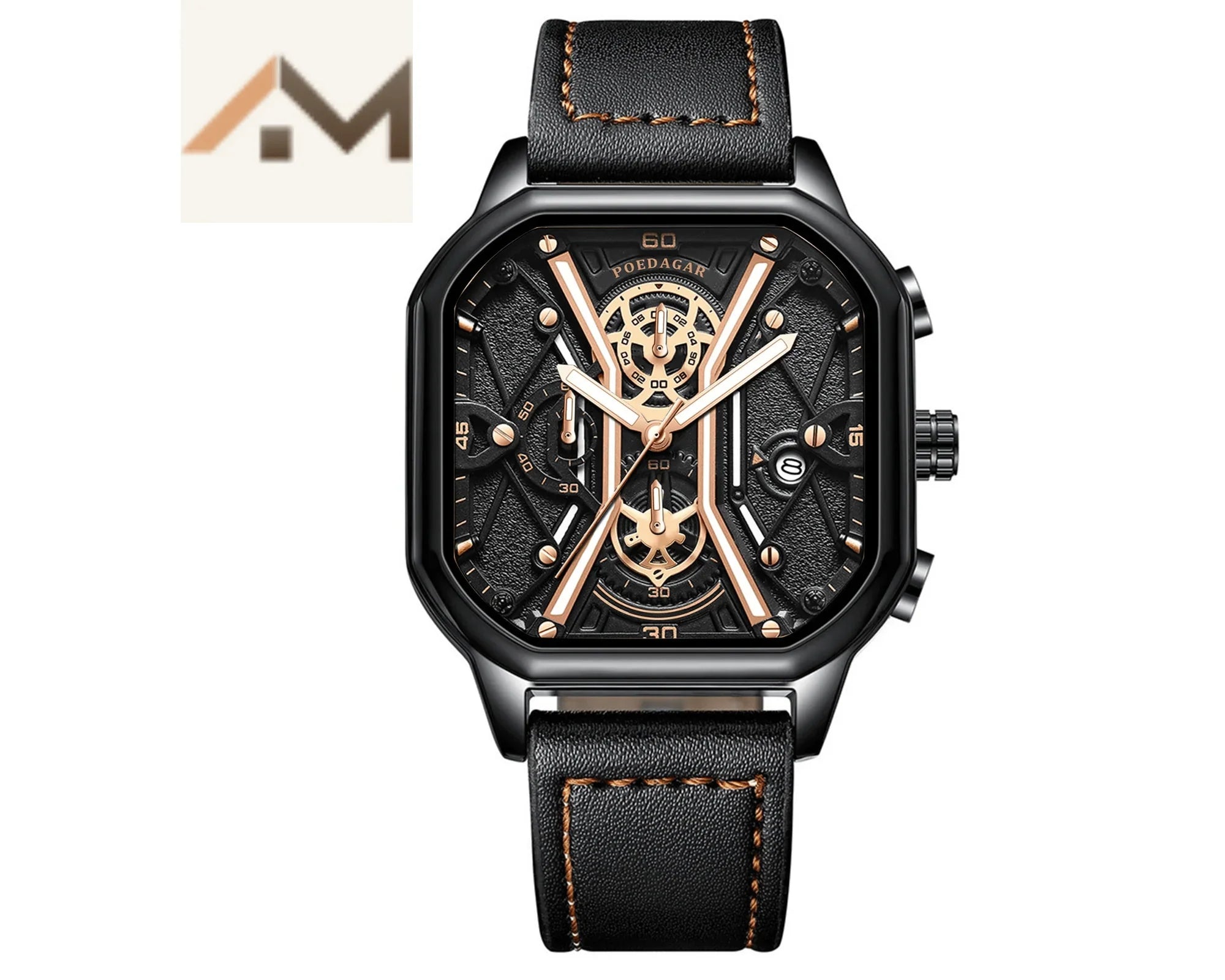 Relógio de Luxo Masculino - ChronoForce / Domine cada Momento com a Precisão Impecável deste Relógio! - ModernLar