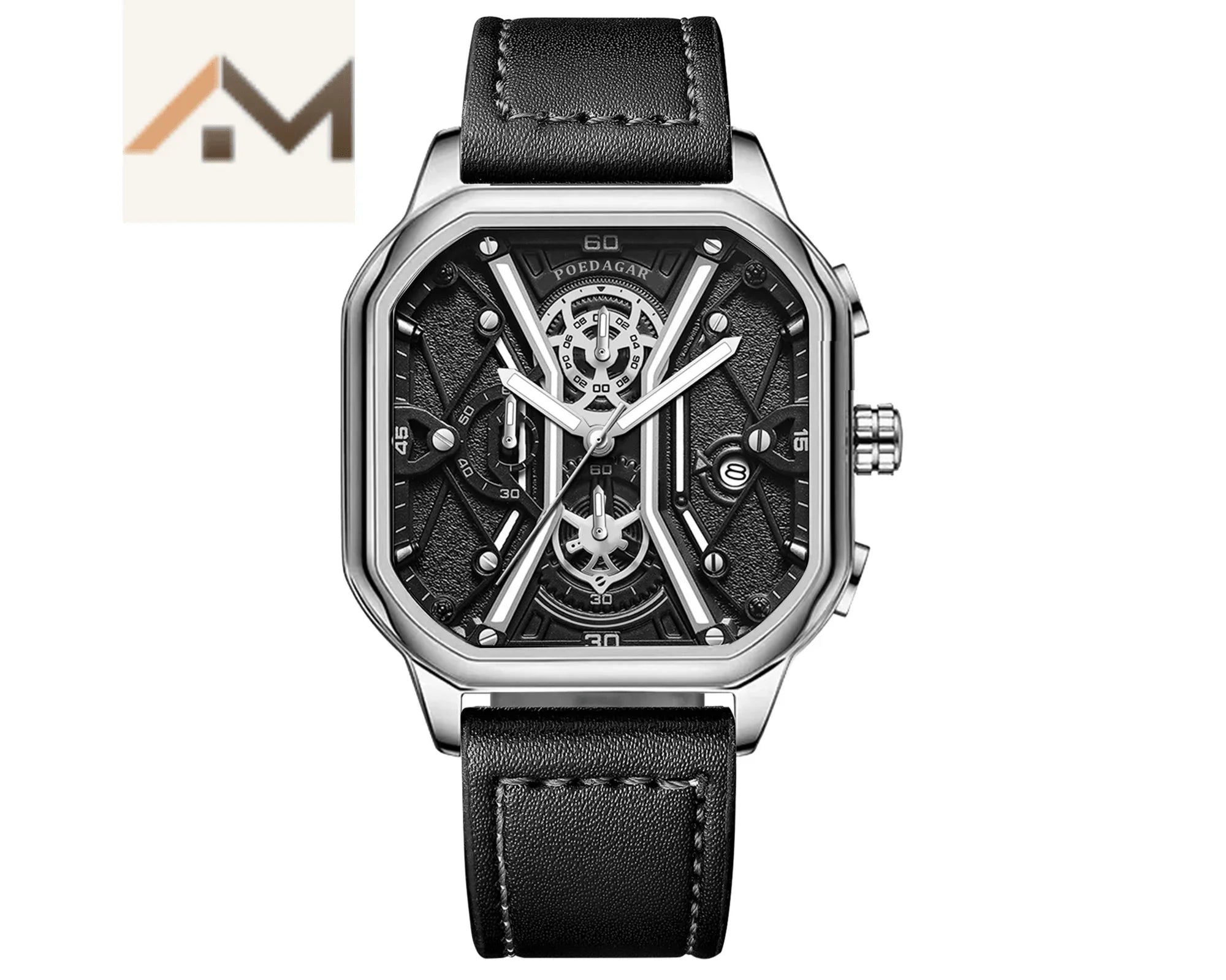 Relógio de Luxo Masculino - ChronoForce / Domine cada Momento com a Precisão Impecável deste Relógio! - ModernLar