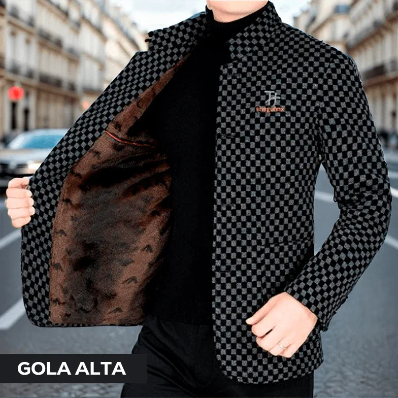 Casaco Estilo Blazer Napoleão™com Forro / A Elegância e Imponência de um Conquistador! - ModernLar