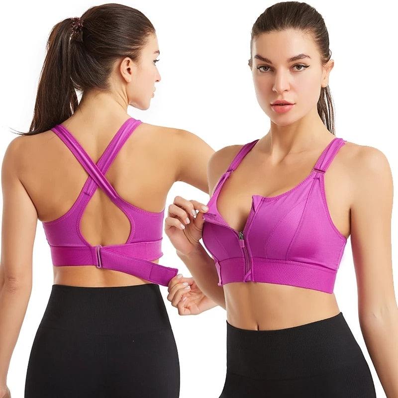 (Promoção Compre 3, Leve 5) Sutiã Esportivo AeroFlex™: Liberdade Ativa & Conforto Total! - ModernLar