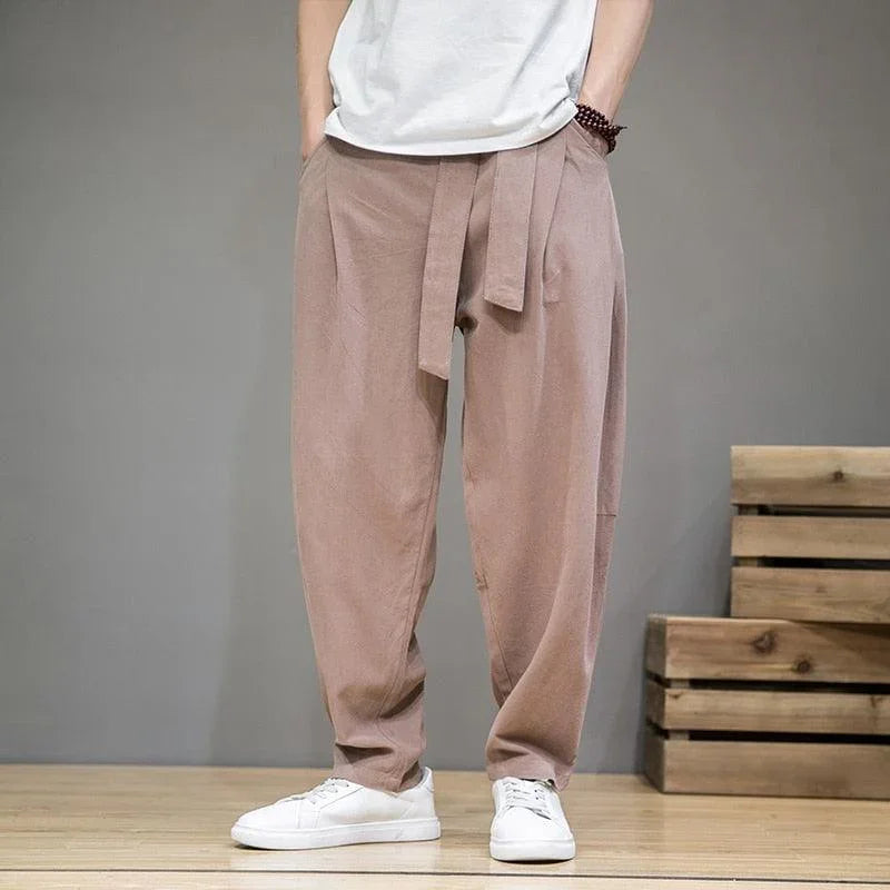 Calça Masculina de Algodão de Linho - Linho Confort / O toque suave e fresco que sua pele merece! - ModernLar