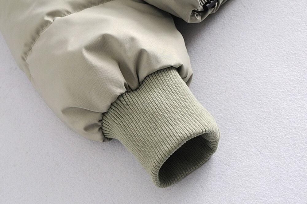 Jaqueta Puffer GoldLess™ com Gola Alta e Caimento Soltinho / A Mais Quentinha e Estilosa para você Arrasar no Inverno! - ModernLar