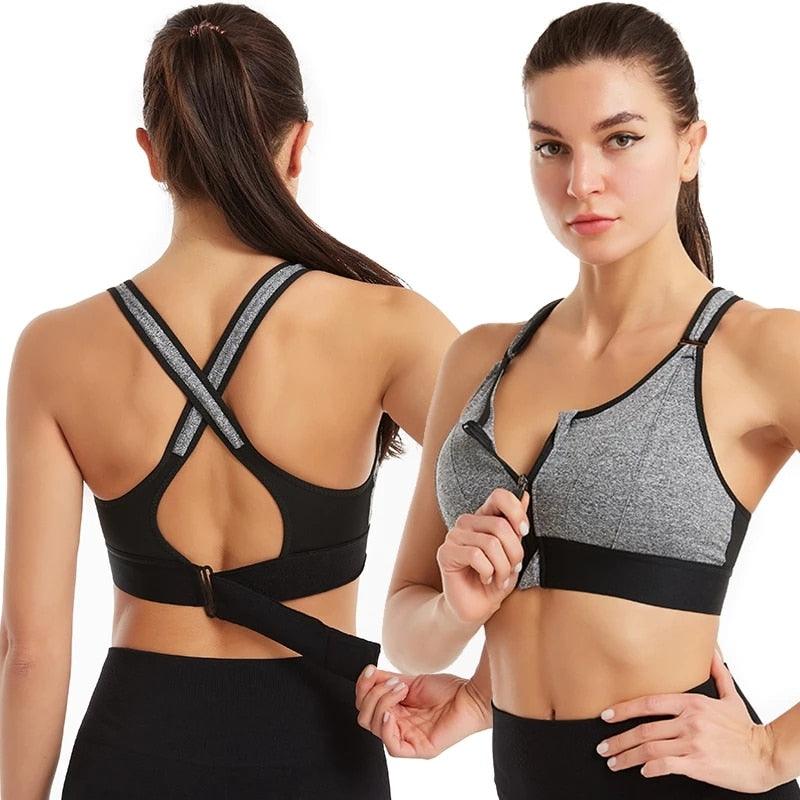 (Promoção Compre 3, Leve 5) Sutiã Esportivo AeroFlex™: Liberdade Ativa & Conforto Total! - ModernLar