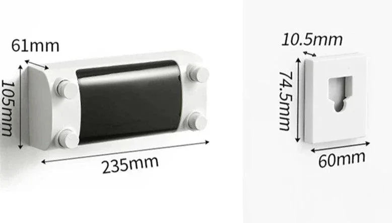 Varal Compact™: Retrátil e Discreto / O Companheiro Perfeito Para Sua Lavanderia! - ModernLar