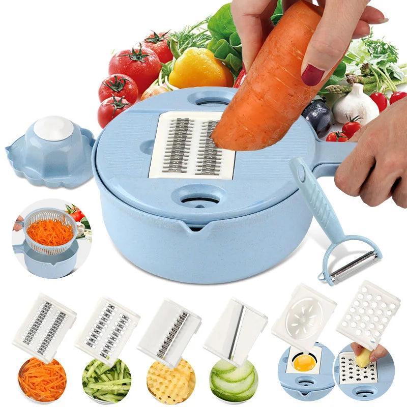 Fatiador Multifuncional 9 em 1 / Transforme Sua Rotina Na Cozinha - ModernLar