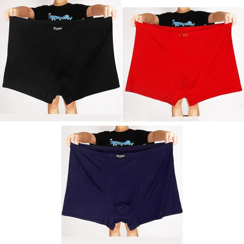 Kit de Cuecas Plus Size - Confort Men / Liberdade e Conforto para Homens de todos os Tamanhos! - ModernLar