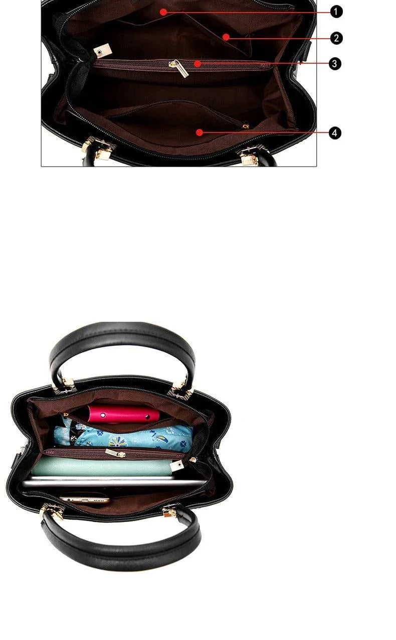 Bolsa Feminina em Couro PU - Miami / Elevando seu Estilo a um Patamar Superior! - ModernLar