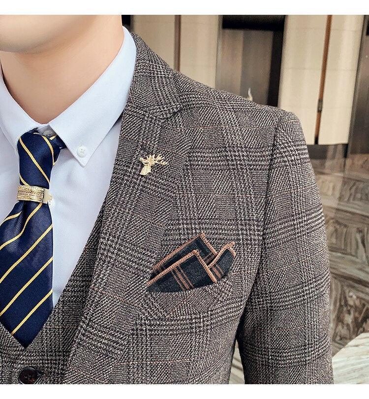 Terno de Luxo Élégance Royale / Cada Detalhe Reflete a Nobreza do seu Estilo! - ModernLar