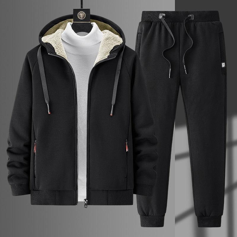 Conjunto de Moletom Plus Size forrado por dentro - CurveComfort / A escolha ideal para o inverno! - ModernLar