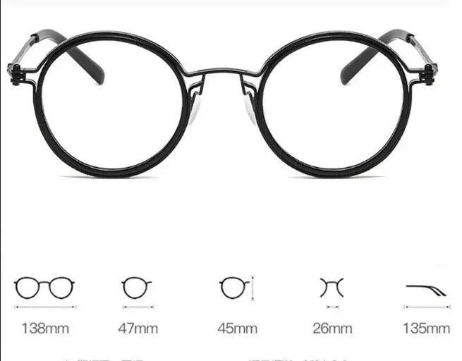 Óculos de Leitura Armação Redonda Retrô Classic Anti Luz Azul! - ModernLar