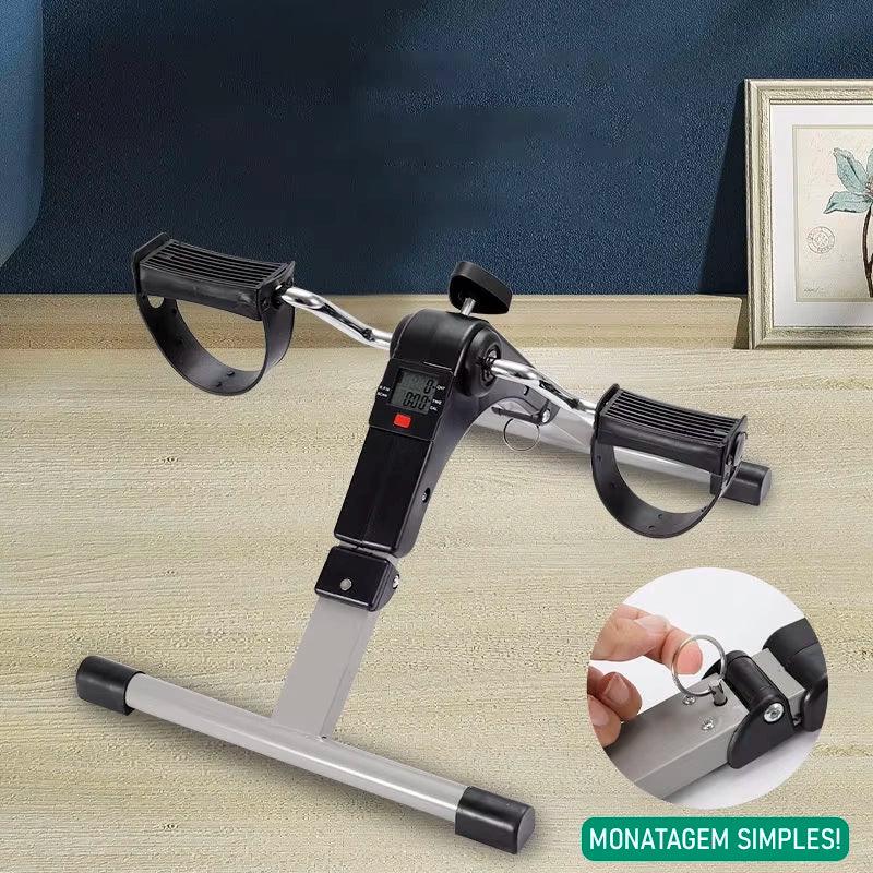 Pedal Portátil Terapêutico Modern Lar™ / Exercite Pernas e Braços com Conforto, Praticidade e Zero Impacto!