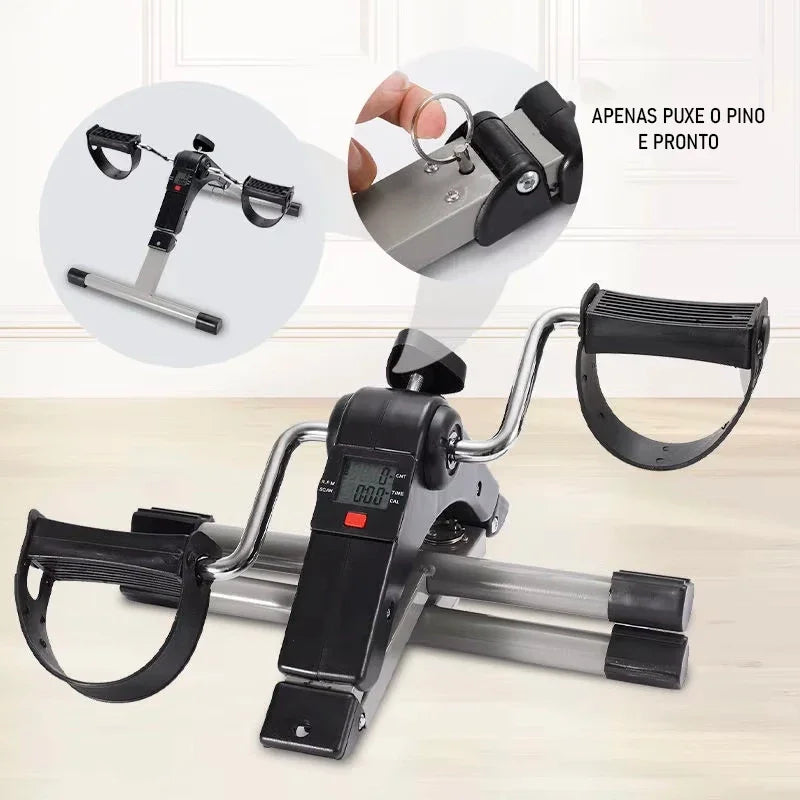 Pedal Portátil Terapêutico Modern Lar™ / Exercite Pernas e Braços com Conforto, Praticidade e Zero Impacto!