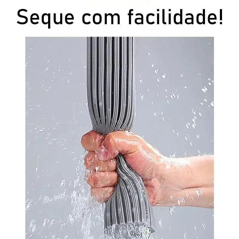 Rodo Mop Espremedor Modern Lar™ com Esponja Super Absorvente / Diga Adeus ao Esforço Excessivo e Tenha Pisos Sempre Limpos!