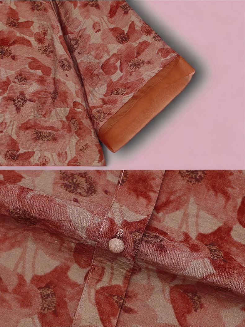 Conjunto Suzana de Camisa Floral + Calça Pantalona / Você Mulher Florescendo em Estilo e Elegância! - ModernLar