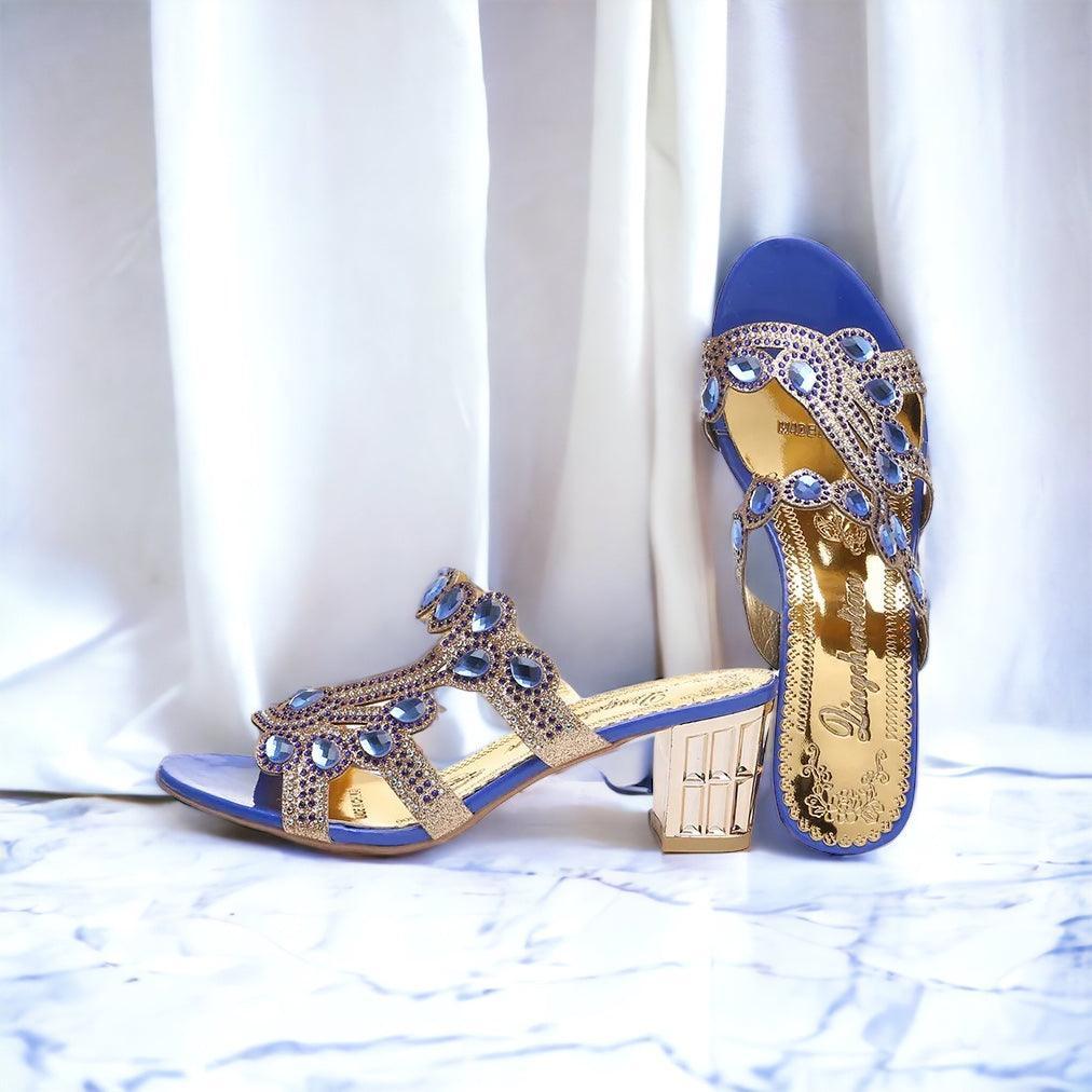 Sandália Tesouro da Rainha™ - Uma Jóia de Sofisticação e Conforto para Seus Pés! - ModernLar
