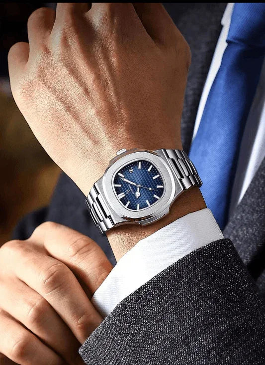 Relógio de Luxo Masculino - PrimeChronos / A fusão Perfeita de Elegância e Funcionalidade em seu Pulso - ModernLar