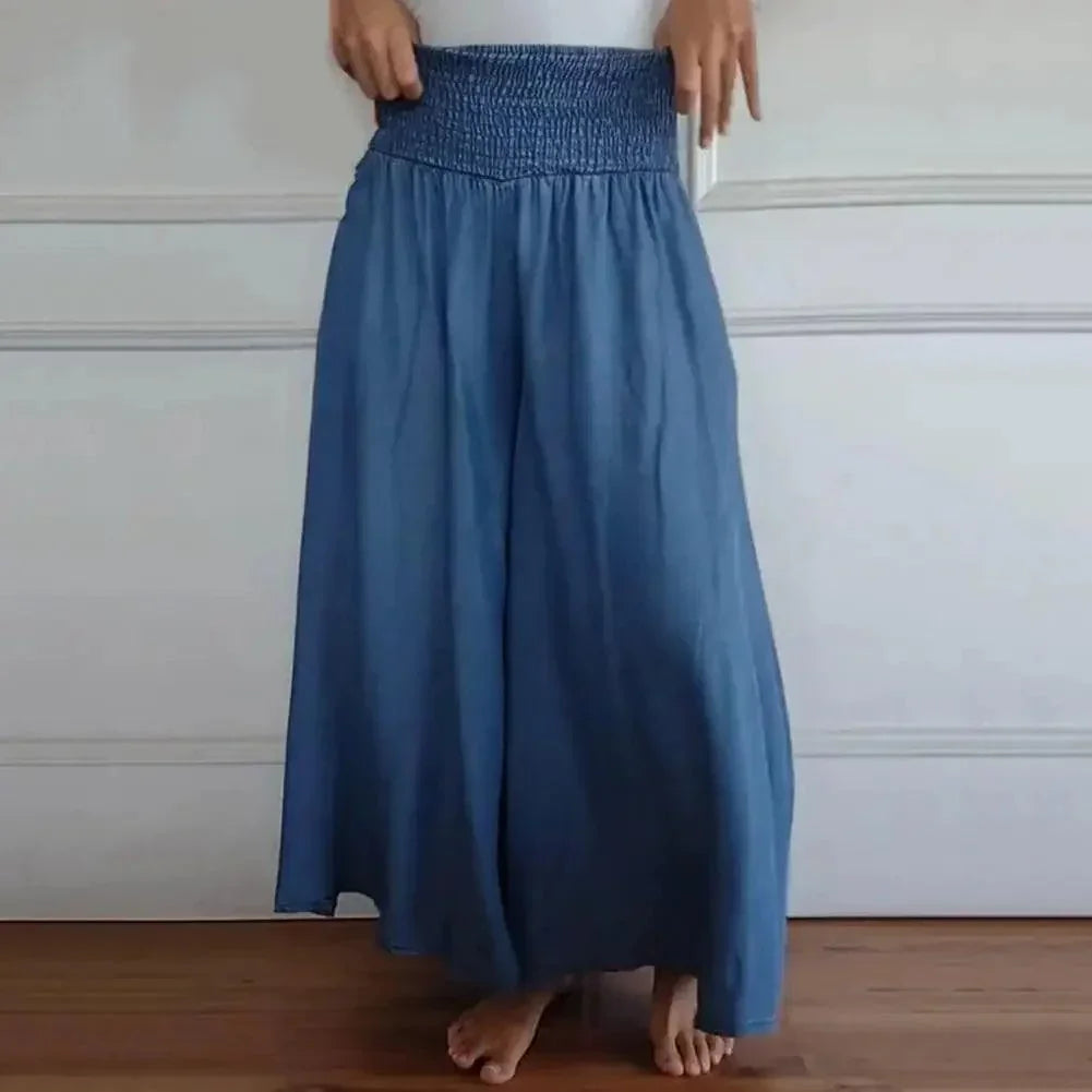 Calça-Saia Vanilla™ com Cintura Alta Modeladora / Liberdade e Conforto para Seu Corpo, Estilo que Valoriza Cada Movimento!