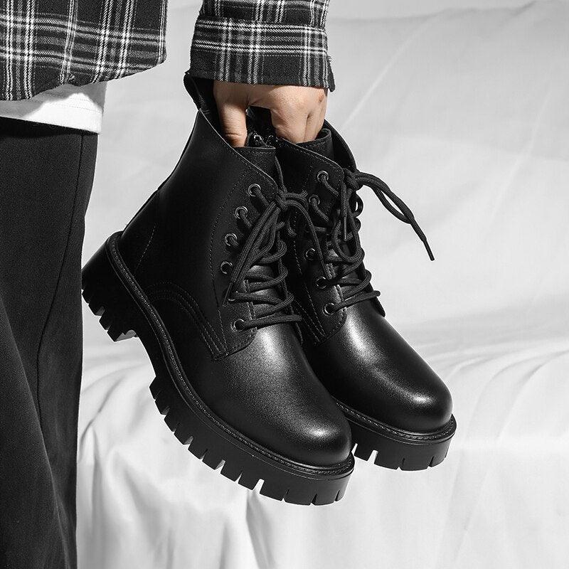 Coturno Masculino Estilo britânico - Shelby / Desperte Seu Estilo Com Nosso Novo Coturno Inglês!!! - ModernLar