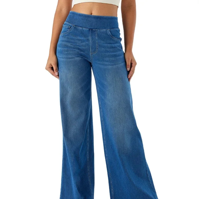 Calça Jeans Lorenz™ Super Elástica com Cós Anatômico Modelador / O Conforto Soltinho que Valoriza Todos os Movimentos!