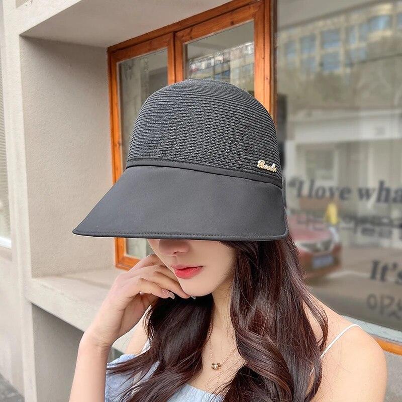 (Promoção Compre 1 Leve 2) Boné Estilo Sombreiro Soleil Charme™ - Seu Toque Elegante para Dias Ensolarados de Primavera e Verão! - ModernLar